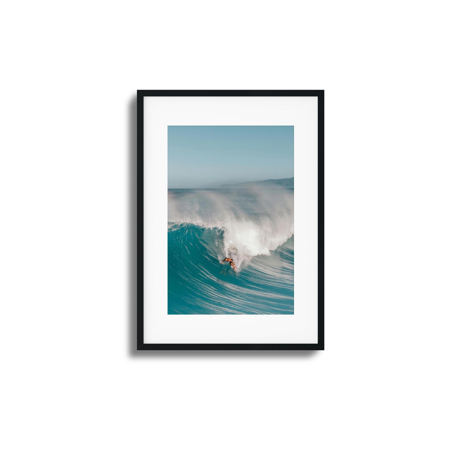 Big Wave Charge Framed Art