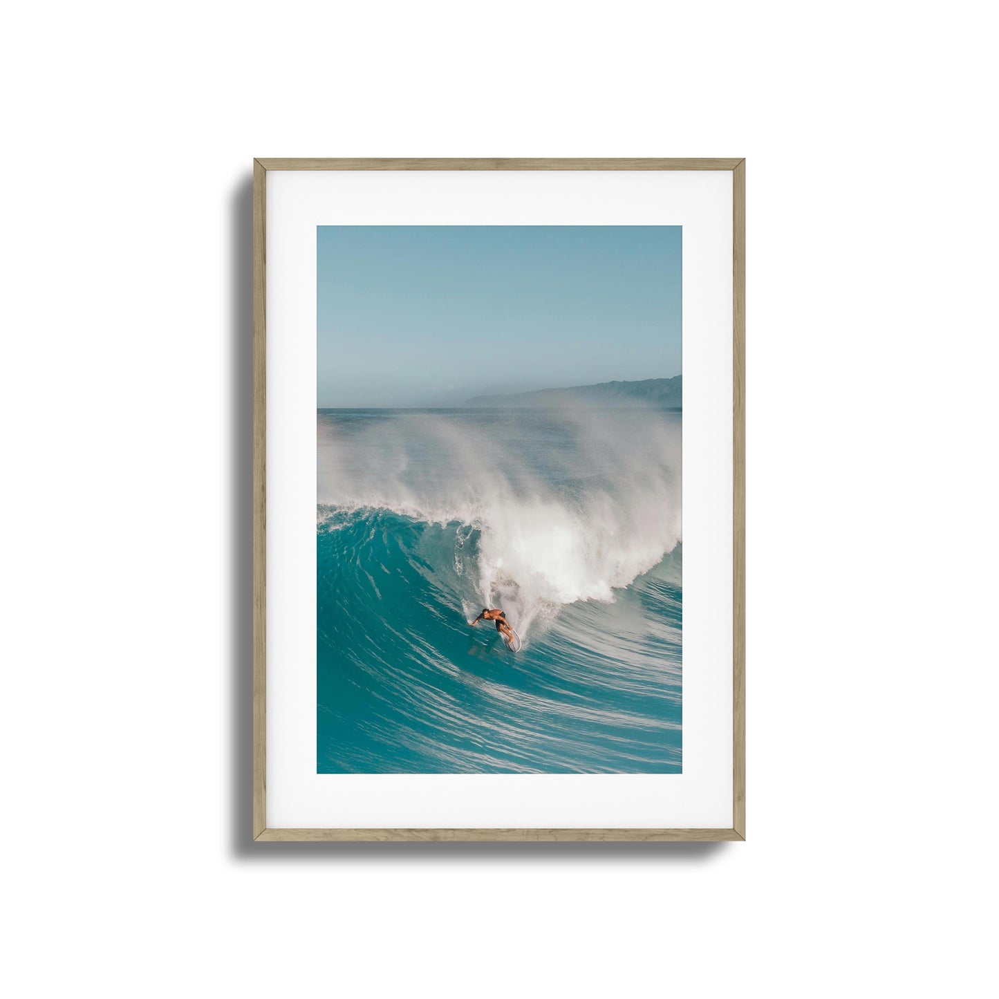 Big Wave Charge Framed Art