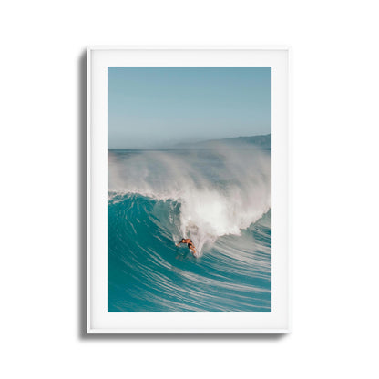 Big Wave Charge Framed Art