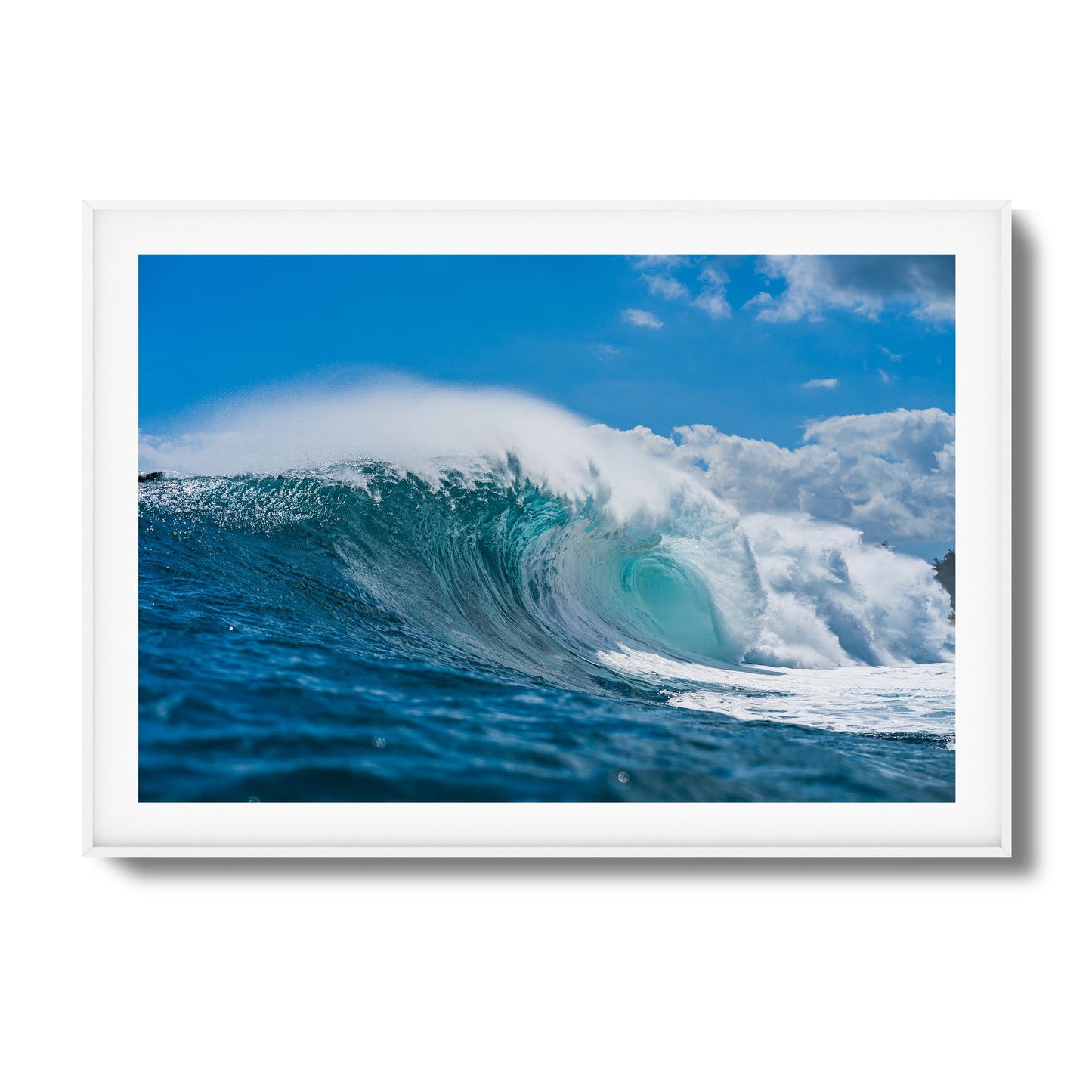 Blue Beast Framed Art