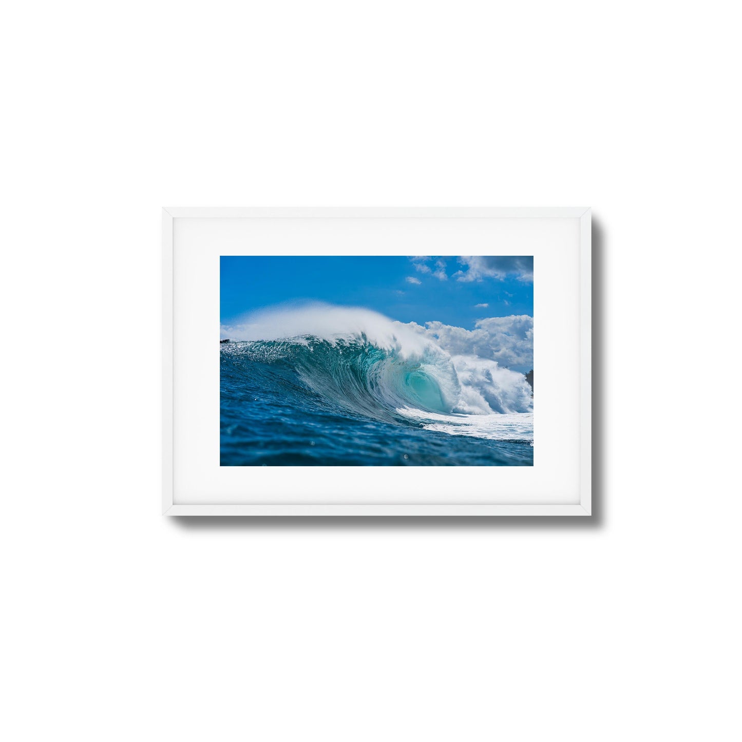 Blue Beast Framed Art