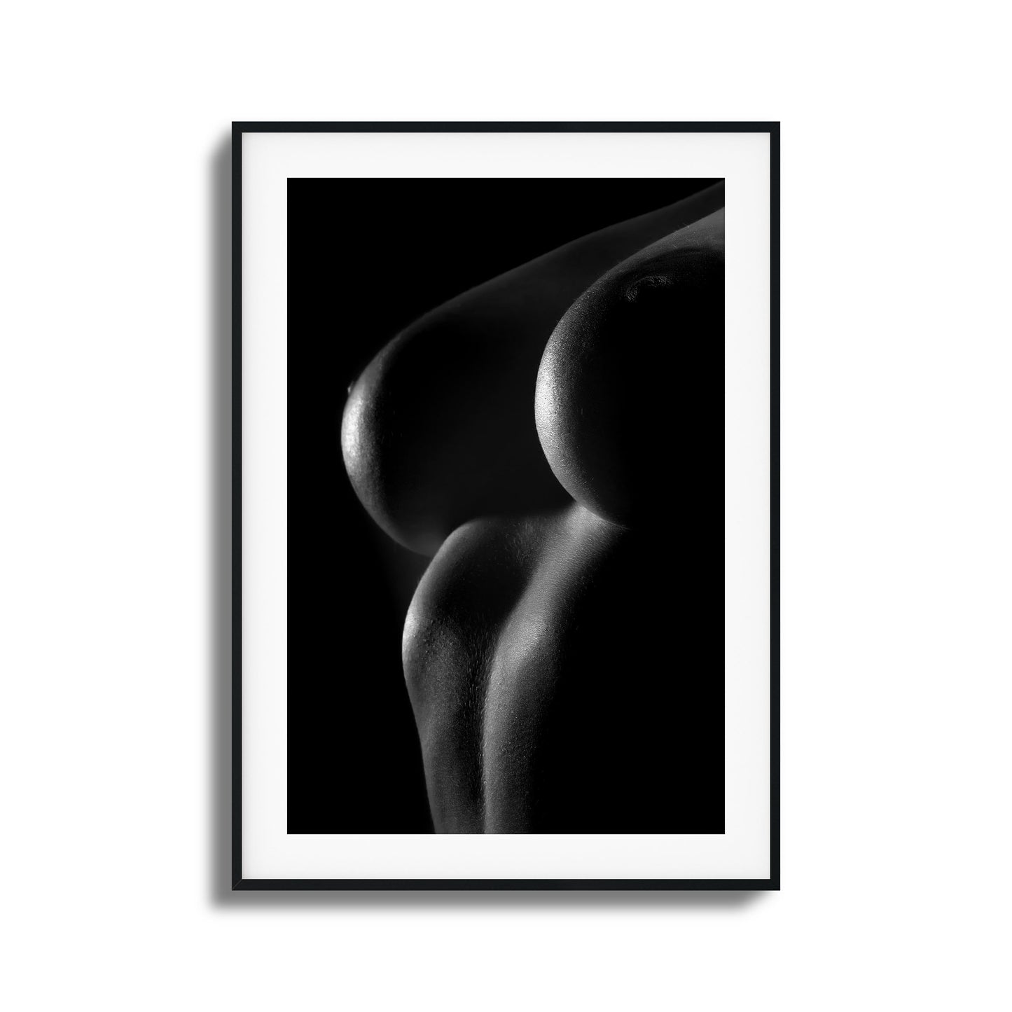 Bold Feminine Form Framed Art