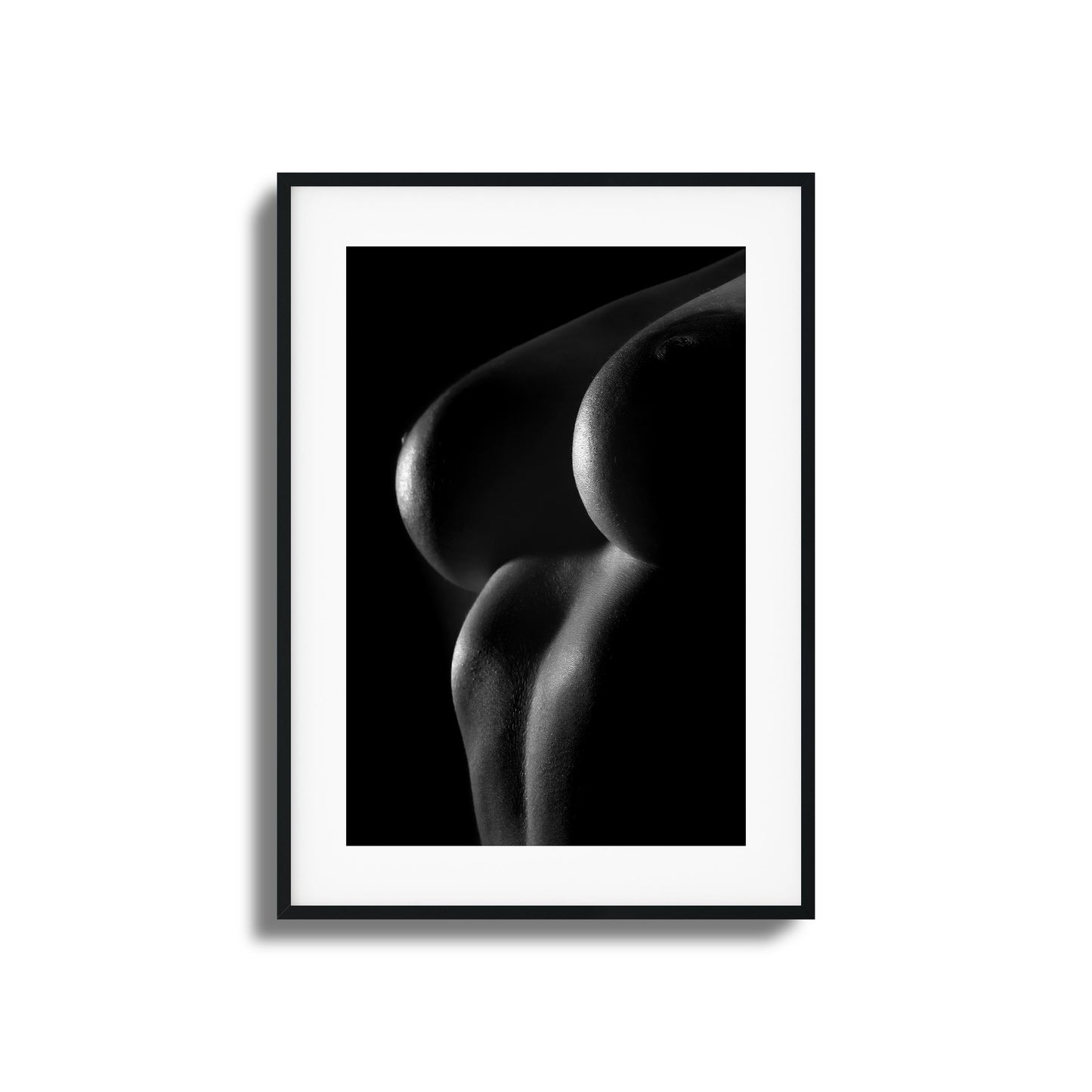 Bold Feminine Form Framed Art