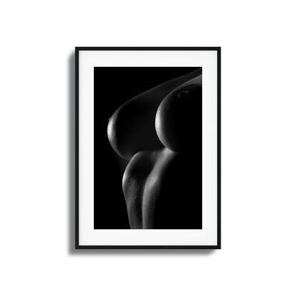 Bold Feminine Form Framed Art