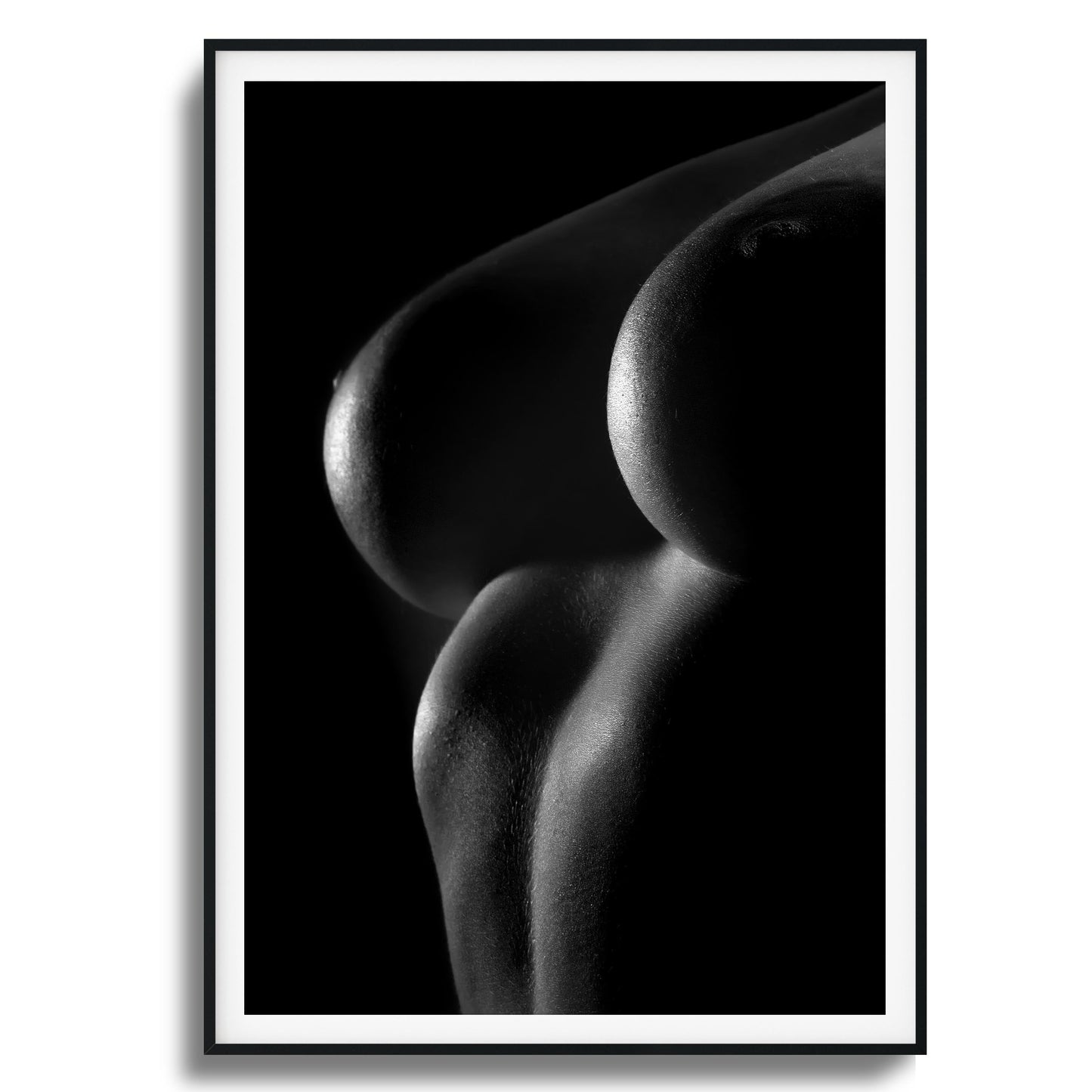 Bold Feminine Form Framed Art
