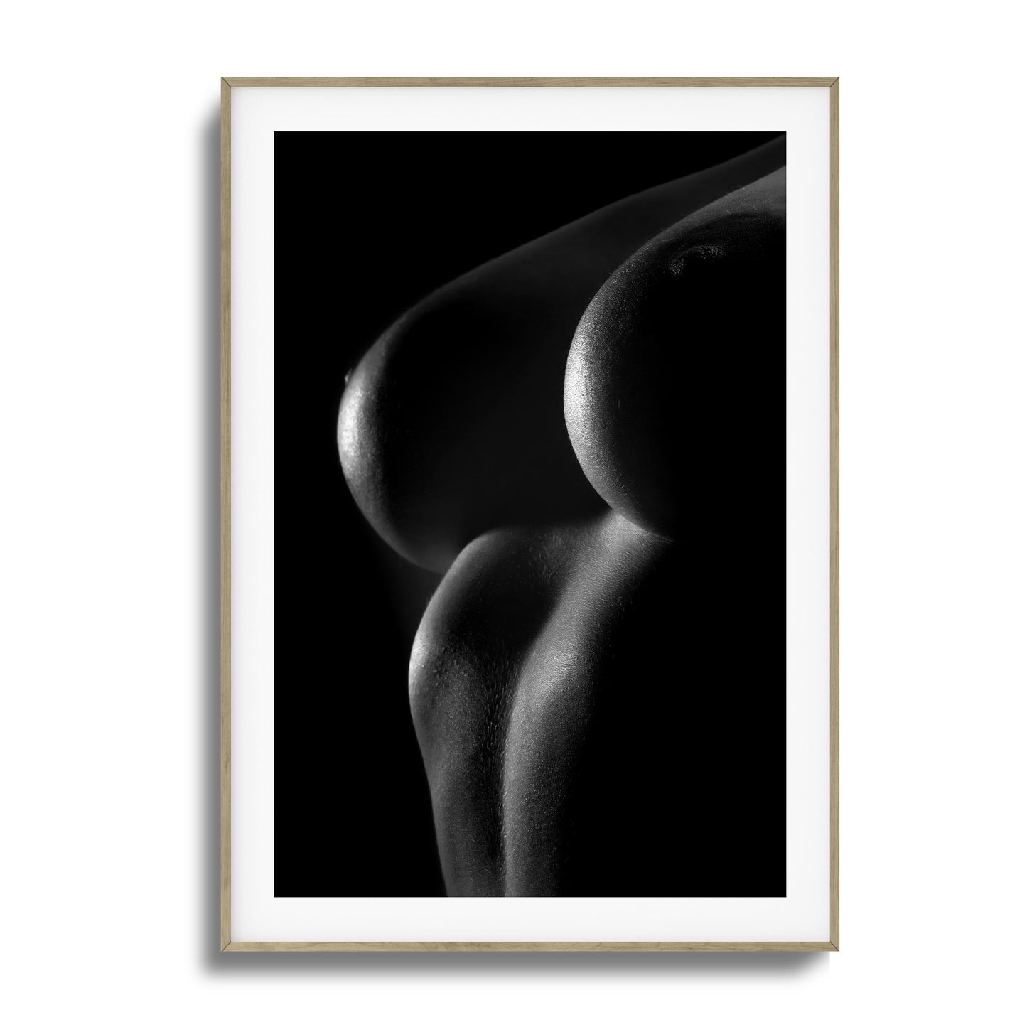 Bold Feminine Form Framed Art