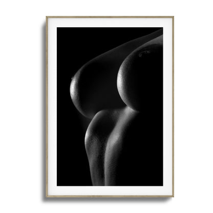 Bold Feminine Form Framed Art