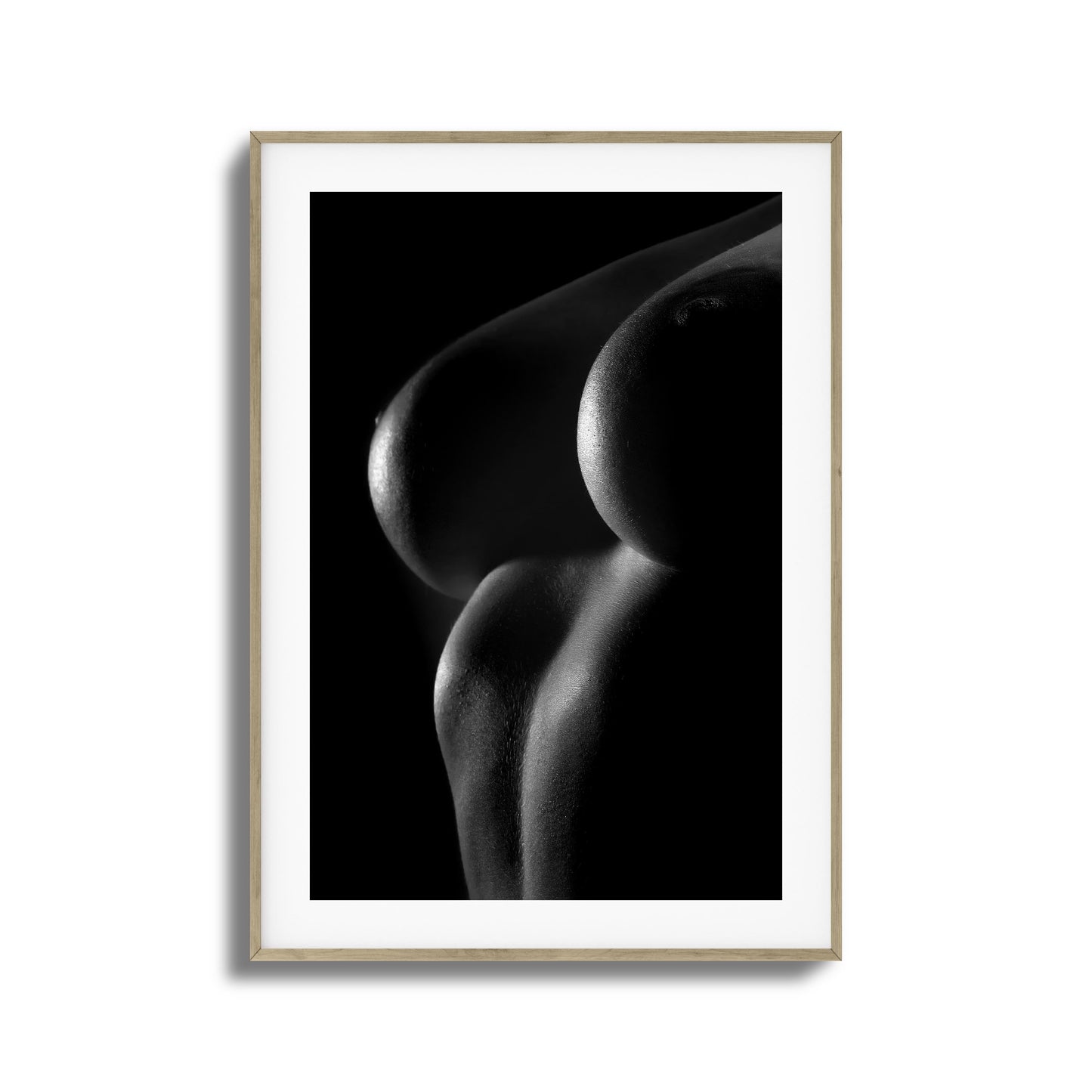 Bold Feminine Form Framed Art