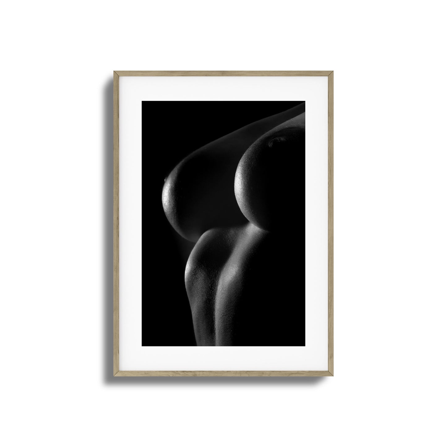 Bold Feminine Form Framed Art