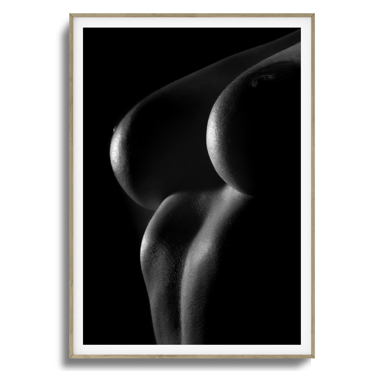 Bold Feminine Form Framed Art