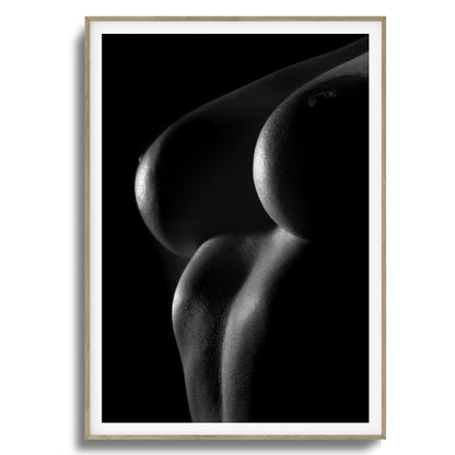 Bold Feminine Form Framed Art