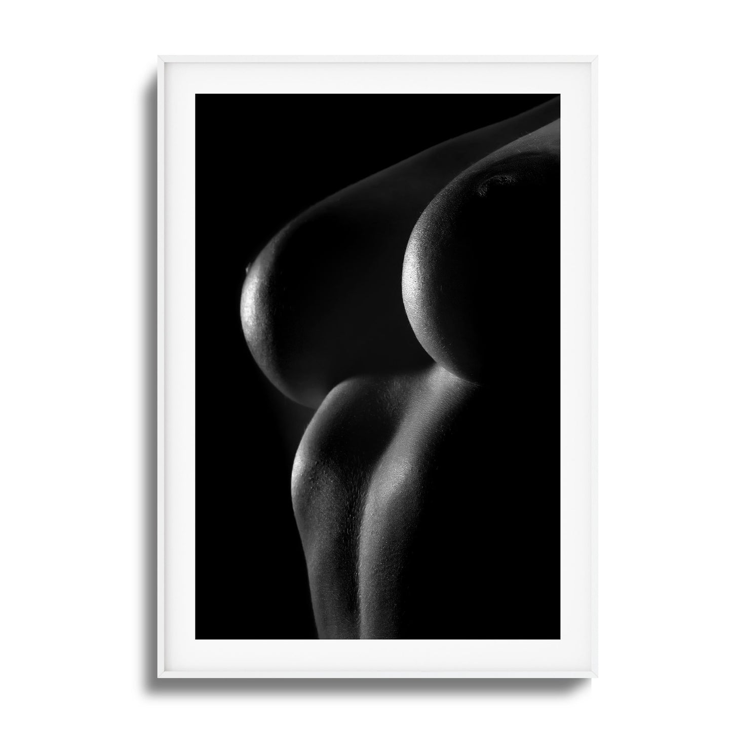 Bold Feminine Form Framed Art