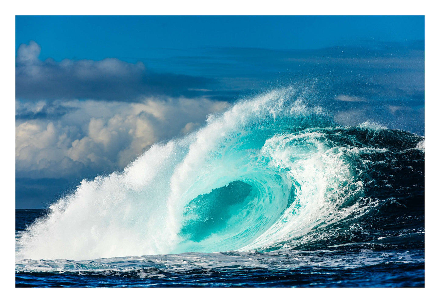 Bolt Wave Framed Art