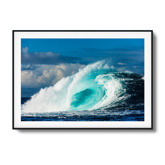 Bolt Wave Framed Art