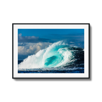 Bolt Wave Framed Art