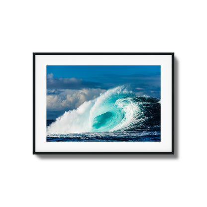 Bolt Wave Framed Art