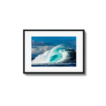 Bolt Wave Framed Art