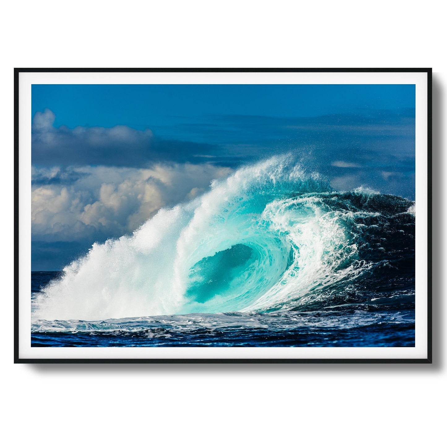 Bolt Wave Framed Art