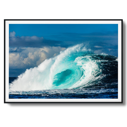 Bolt Wave Framed Art