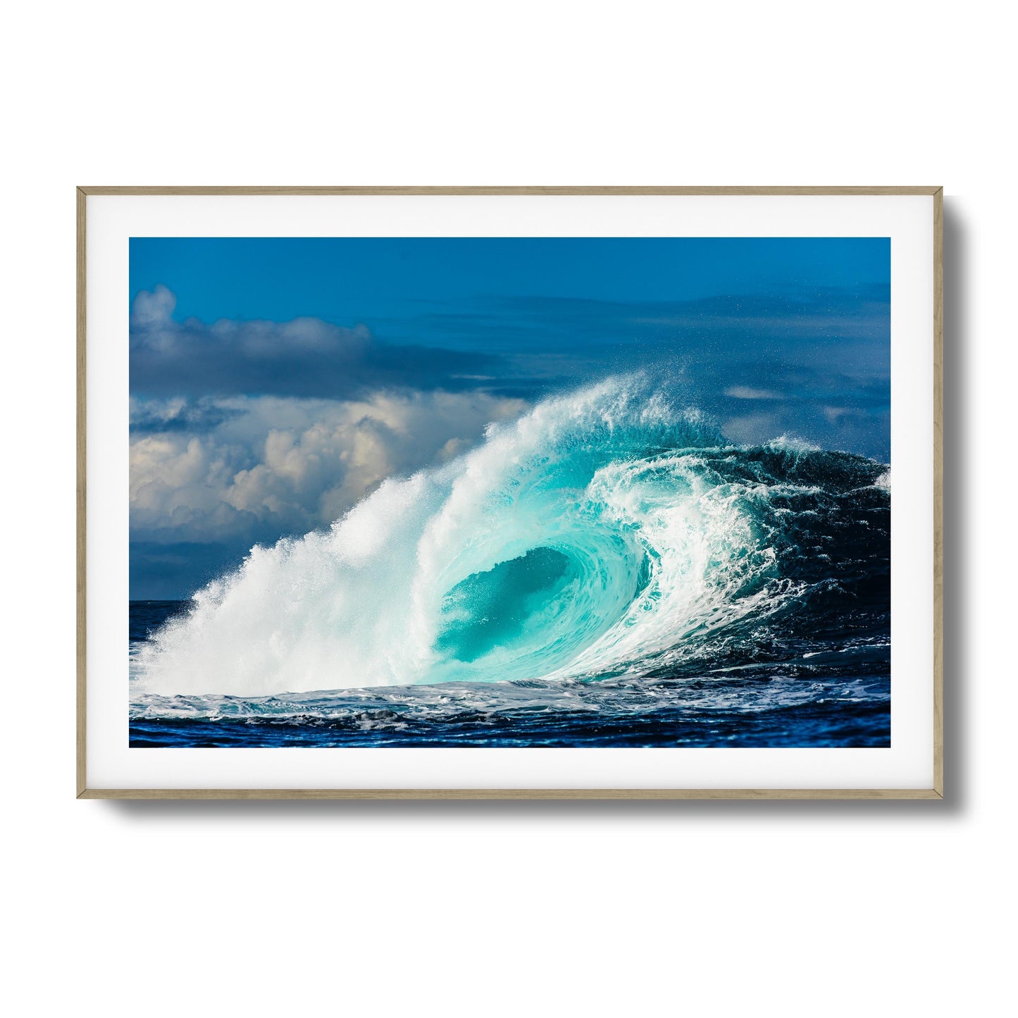 Bolt Wave Framed Art