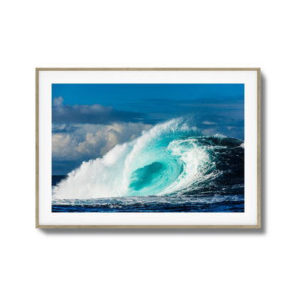 Bolt Wave Framed Art