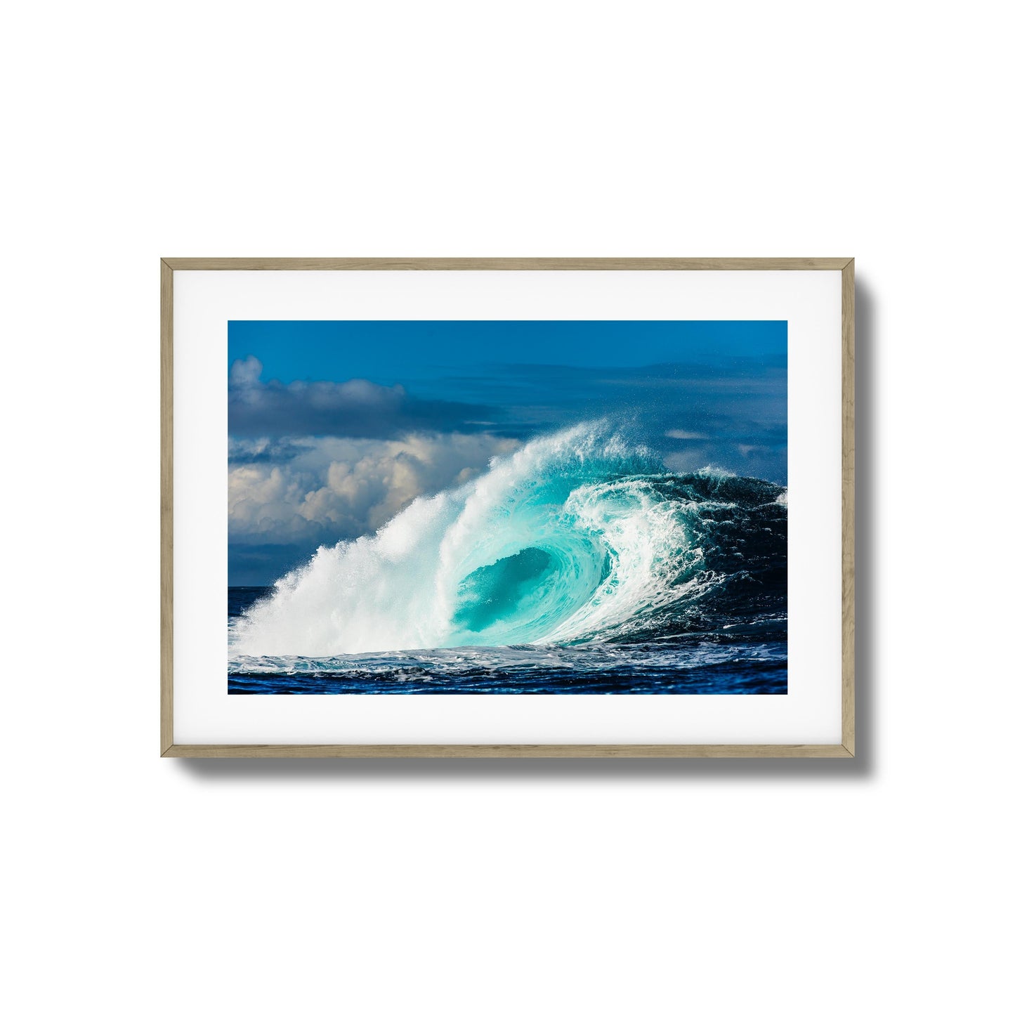 Bolt Wave Framed Art