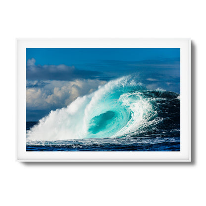 Bolt Wave Framed Art