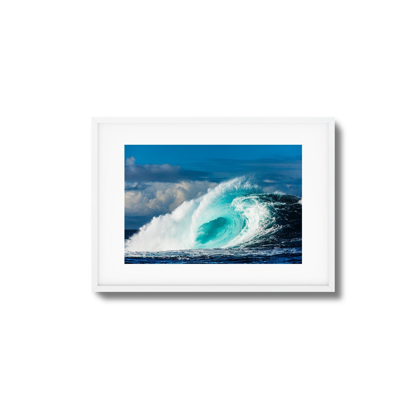 Bolt Wave Framed Art
