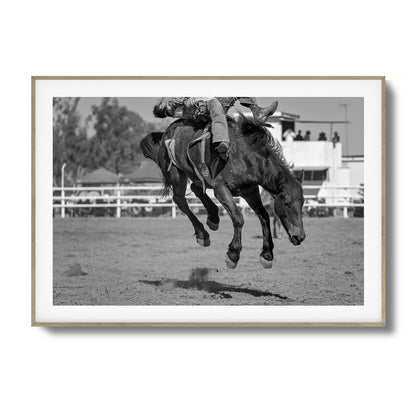 Bucking Instinct Framed Art