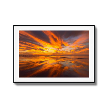 Burn the Sky Framed Art