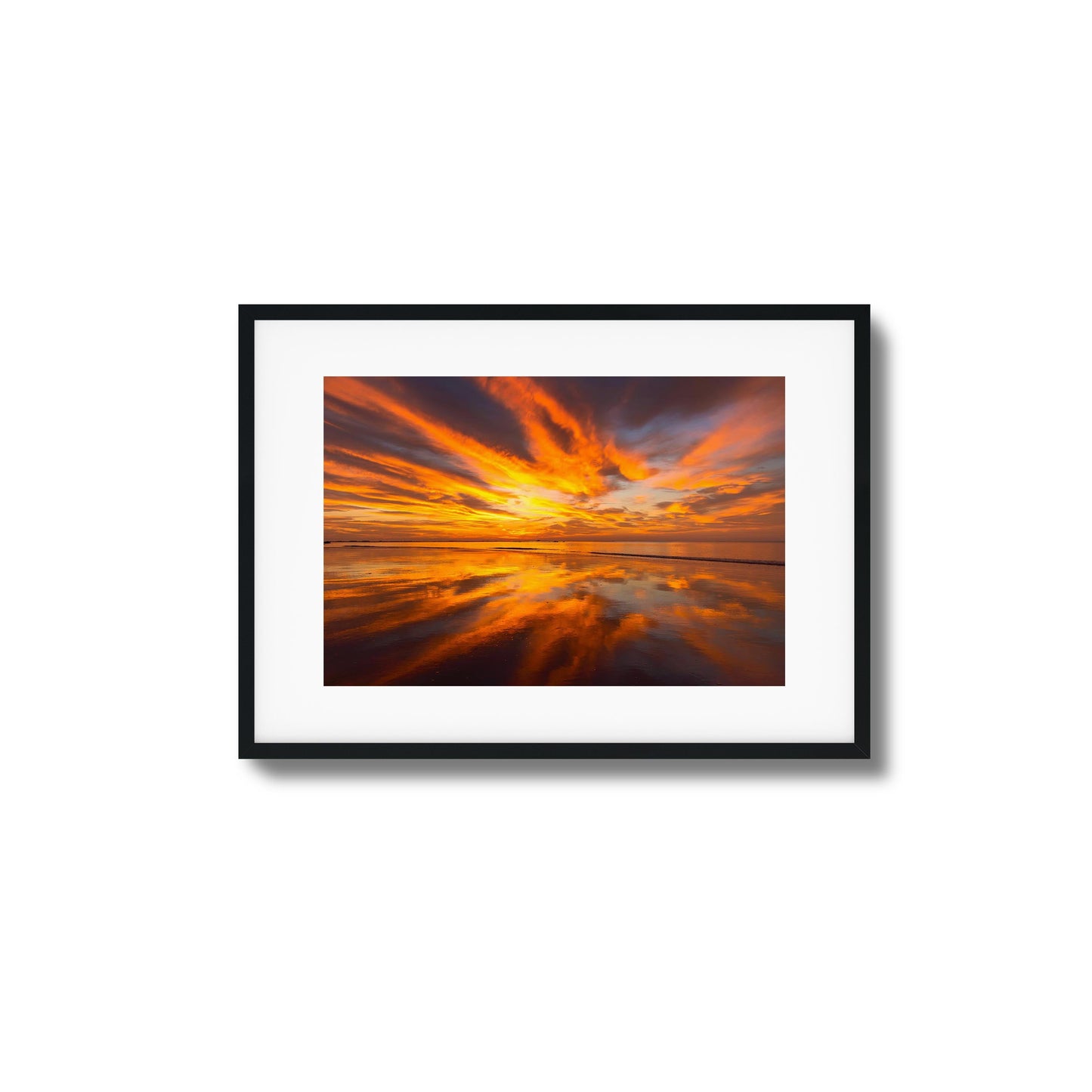 Burn the Sky Framed Art