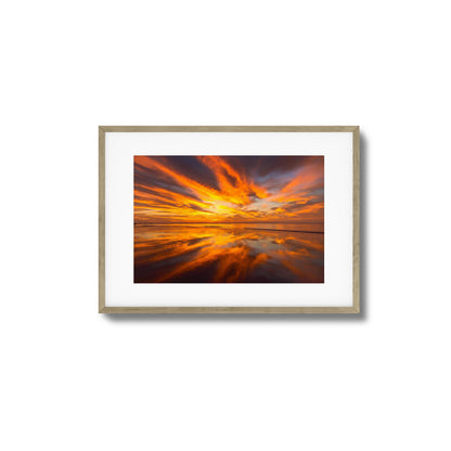 Burn the Sky Framed Art