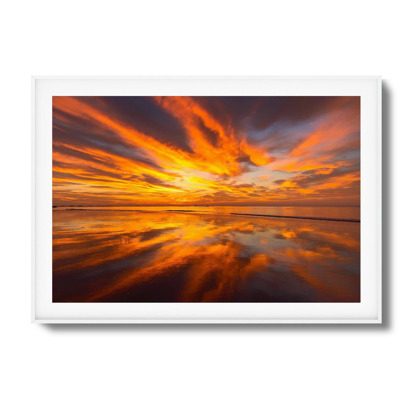 Burn the Sky Framed Art