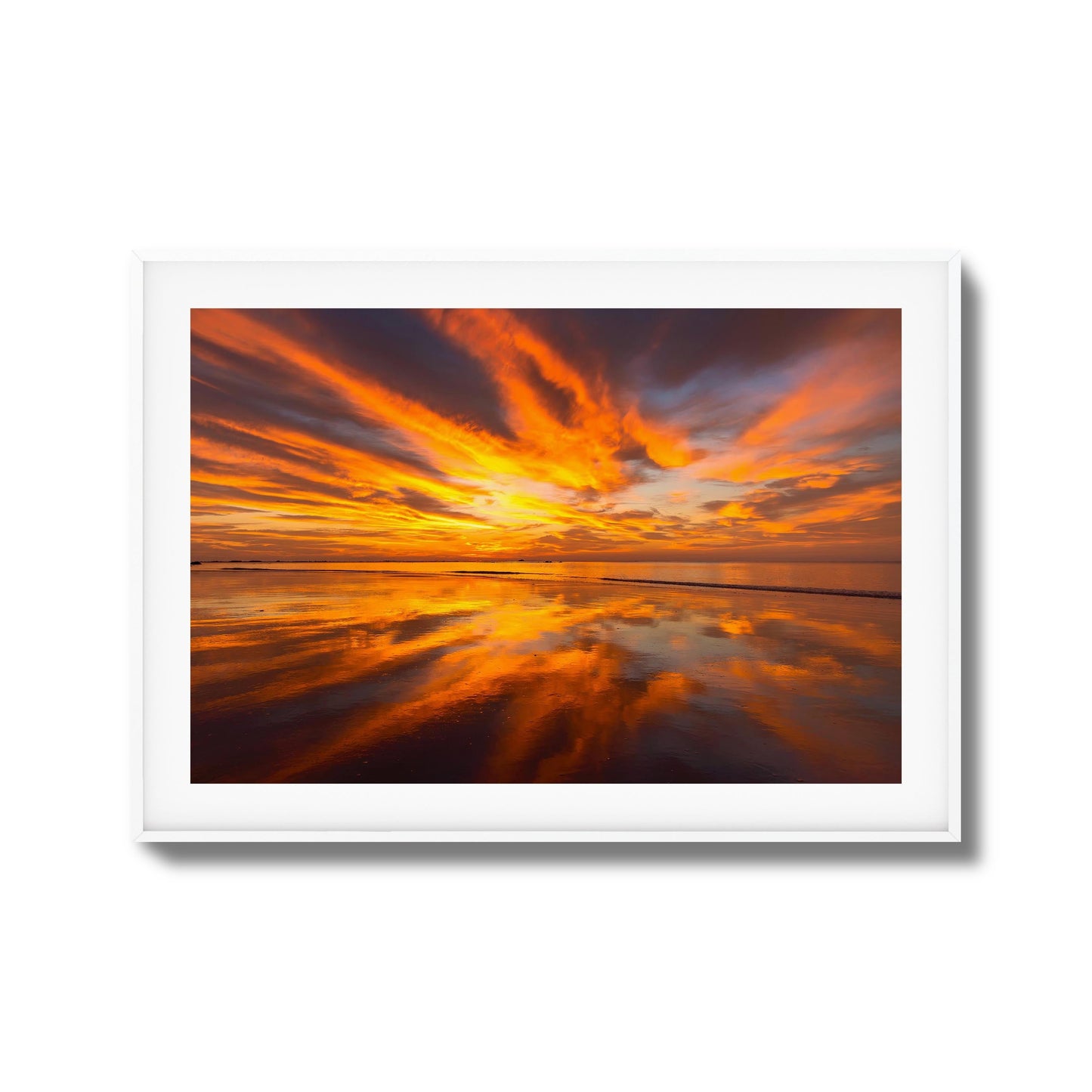 Burn the Sky Framed Art