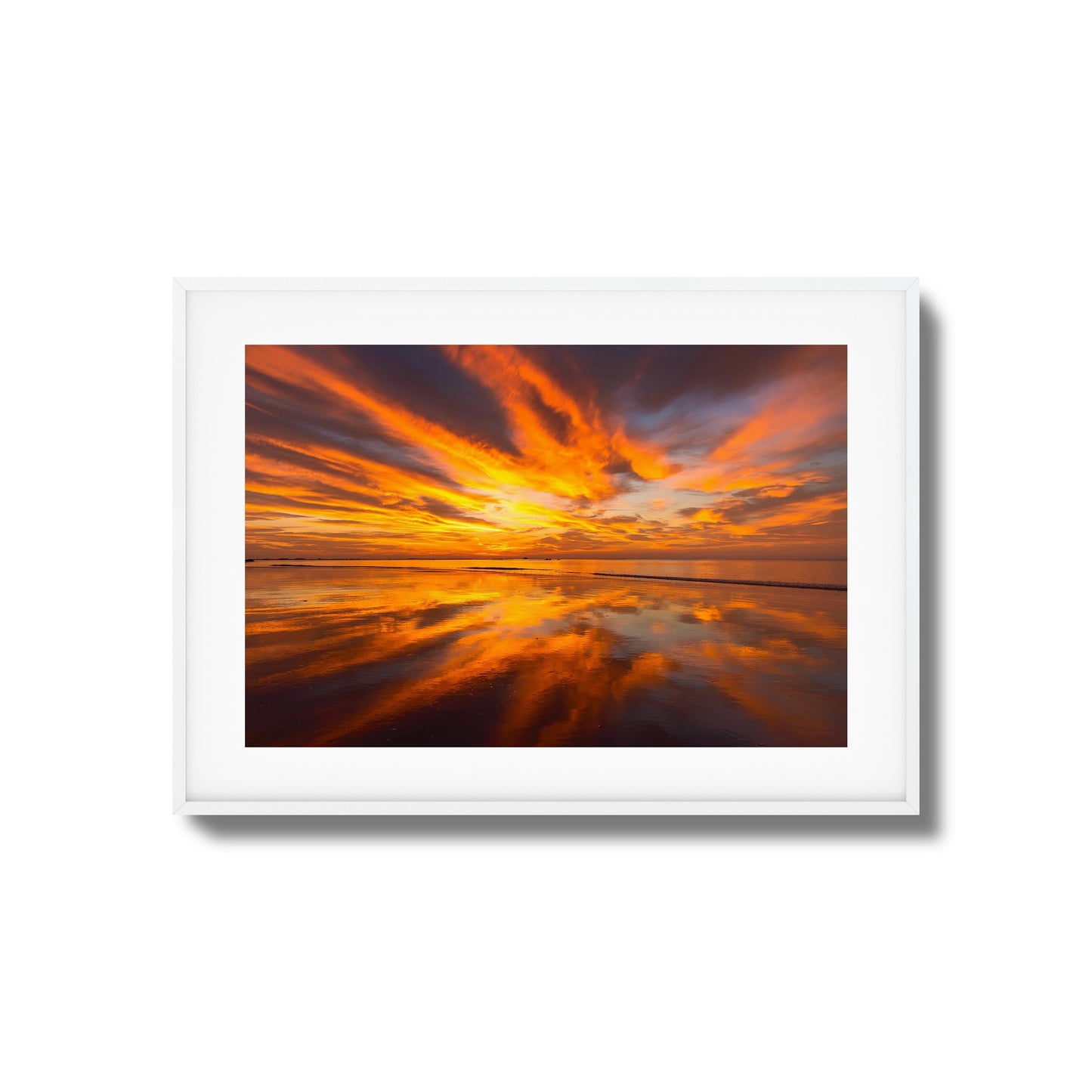 Burn the Sky Framed Art