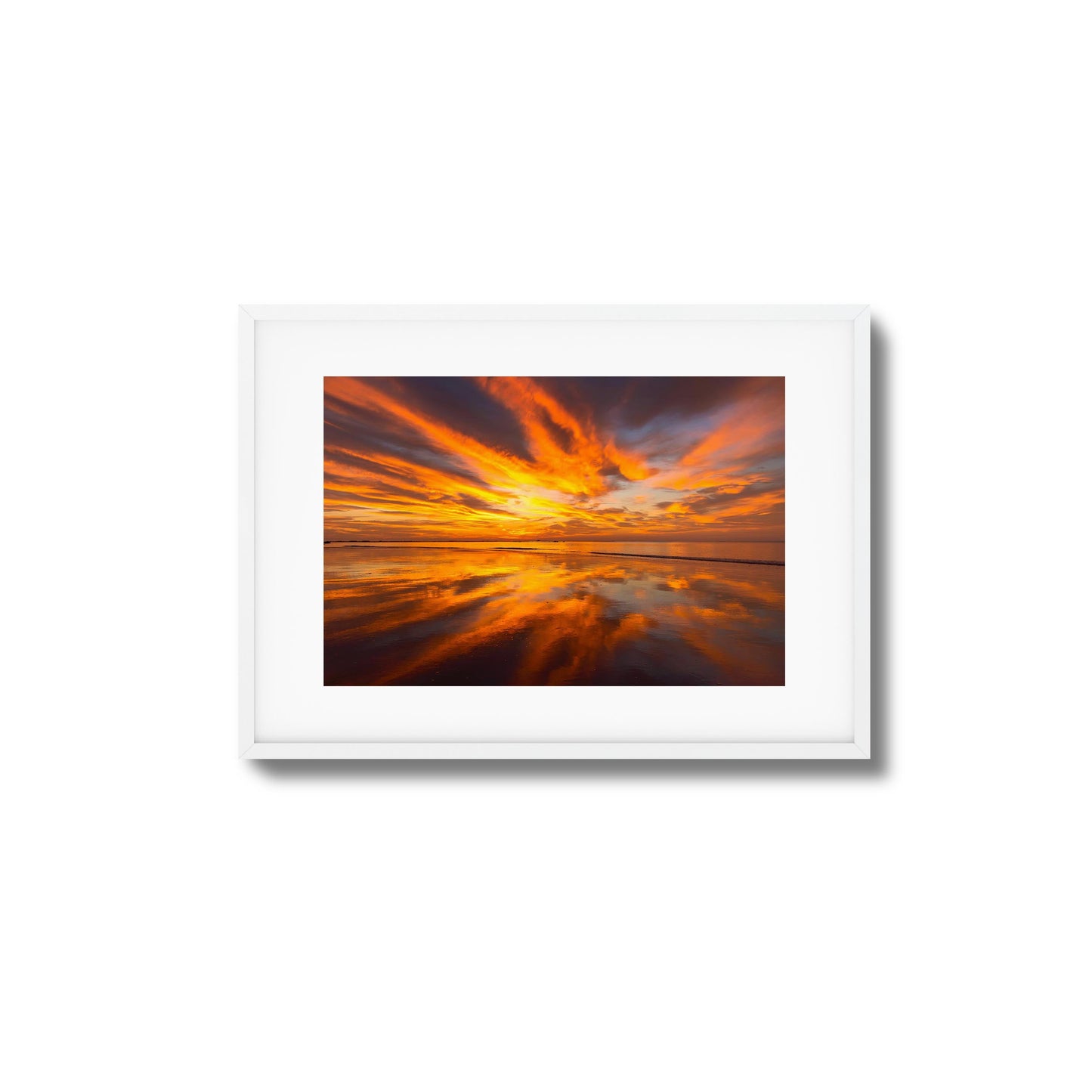 Burn the Sky Framed Art