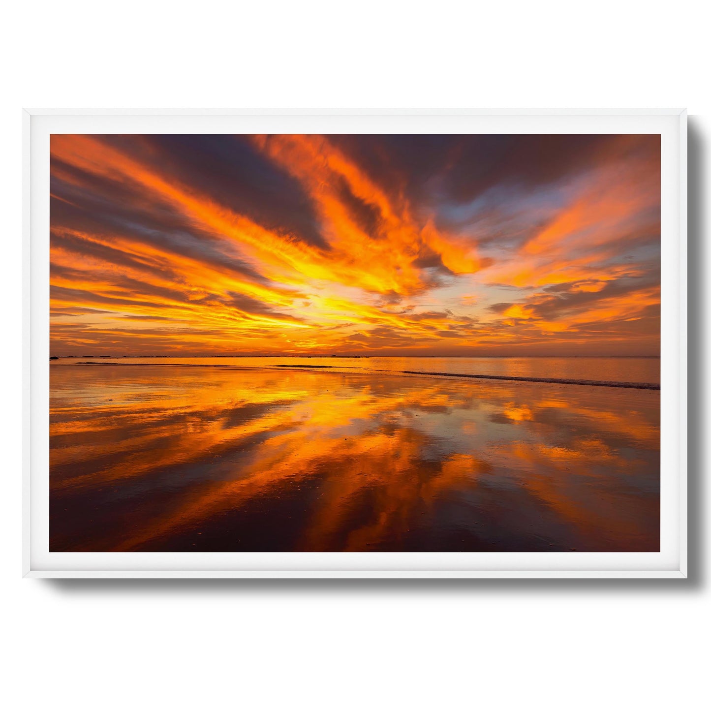 Burn the Sky Framed Art