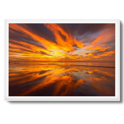 Burn the Sky Framed Art