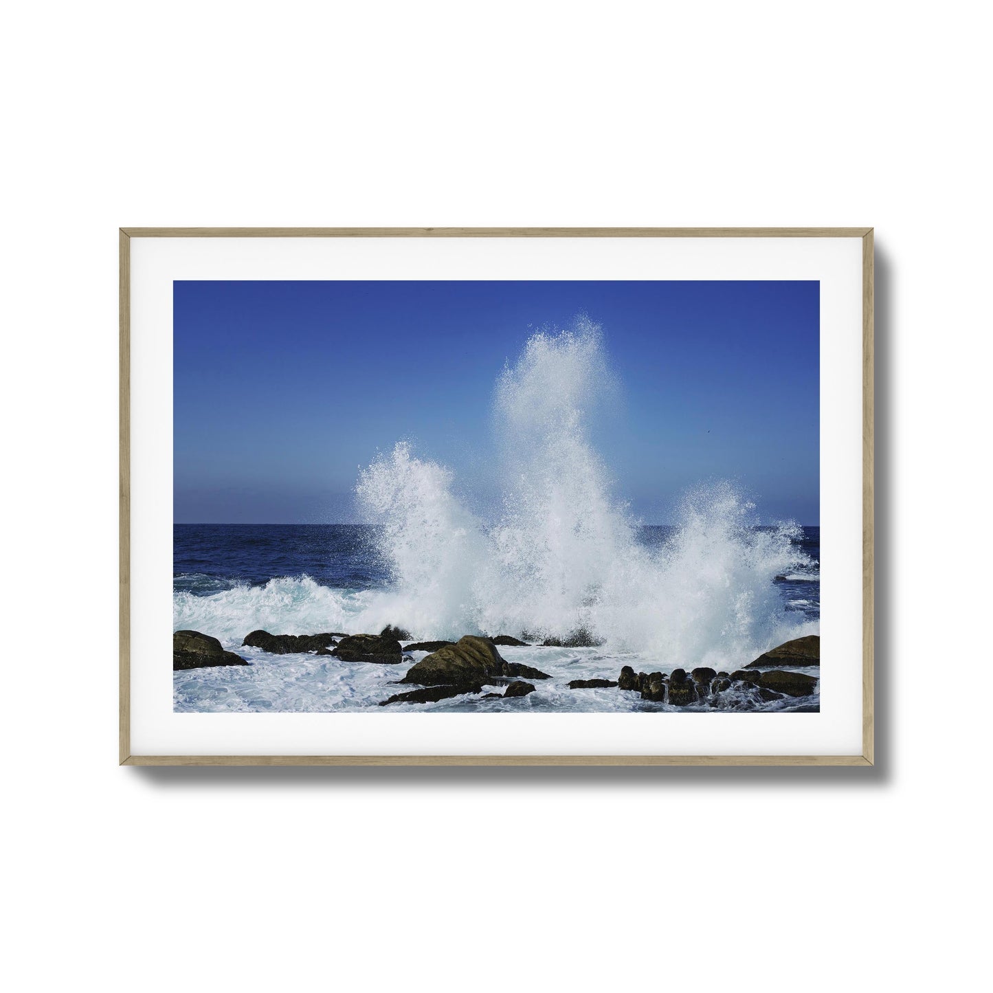 Champagne Curve Framed Art