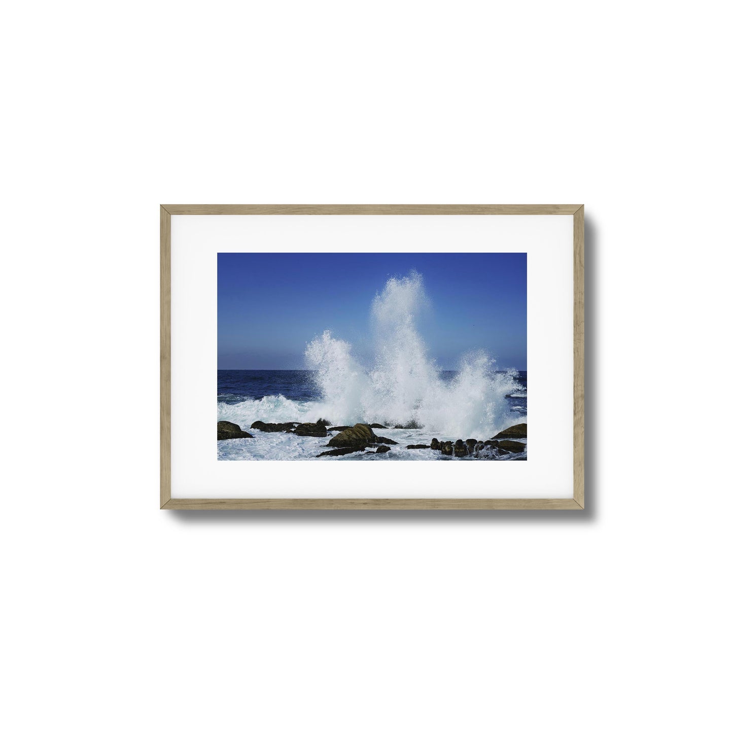 Champagne Curve Framed Art