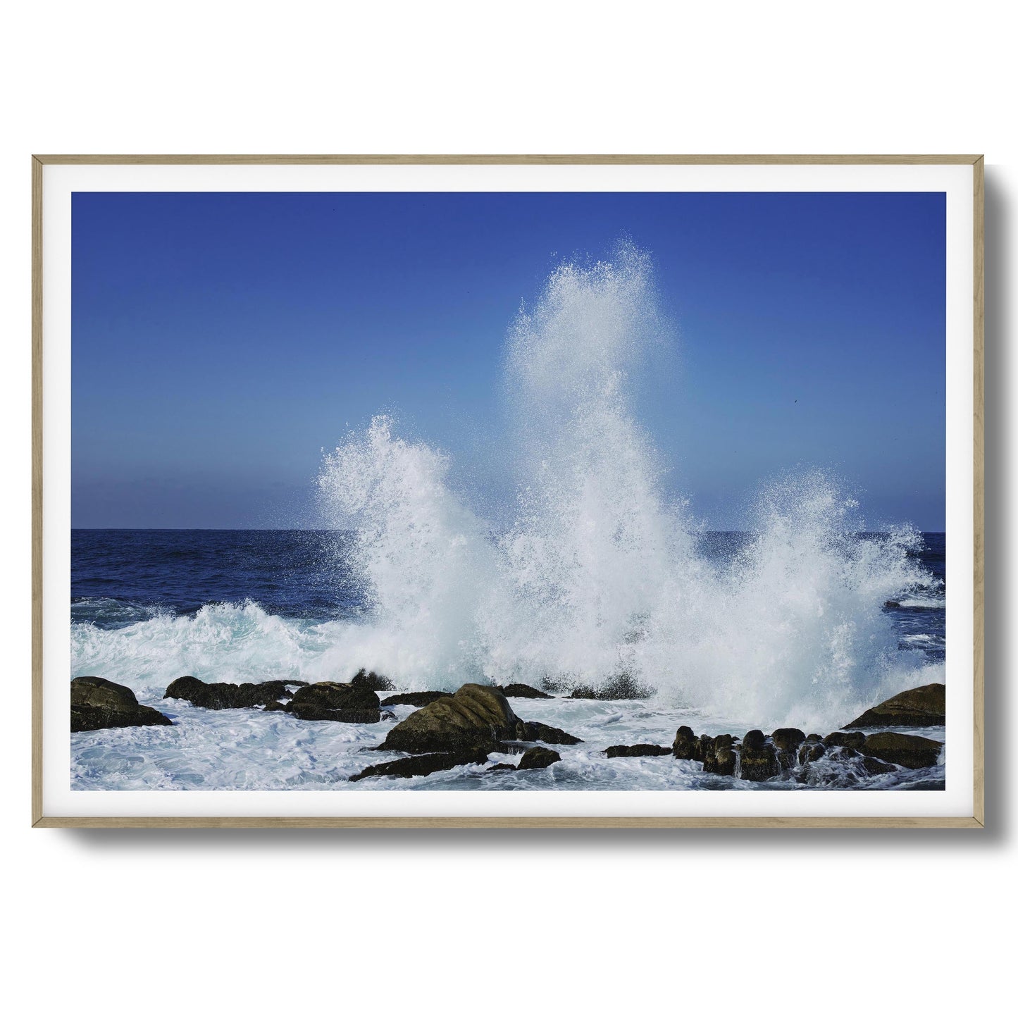 Champagne Curve Framed Art