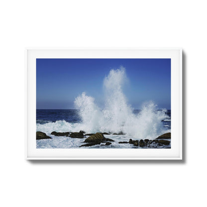 Champagne Curve Framed Art