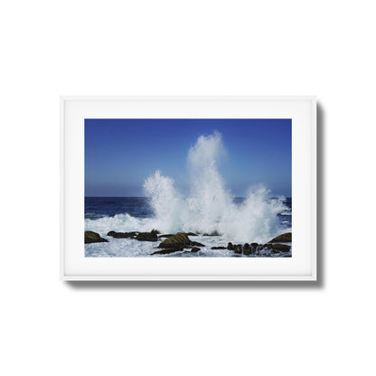 Champagne Curve Framed Art