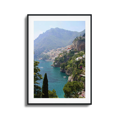 Cliffside Paradise Framed Art
