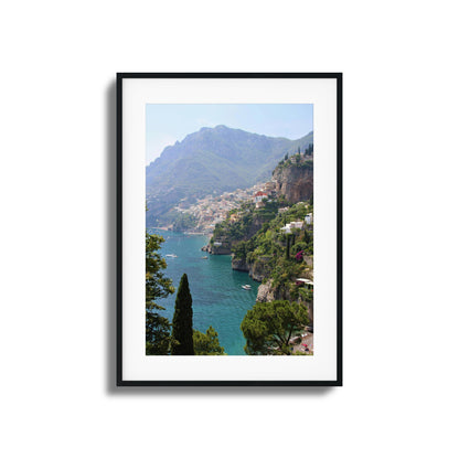 Cliffside Paradise Framed Art