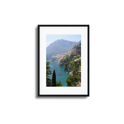 Cliffside Paradise Framed Art