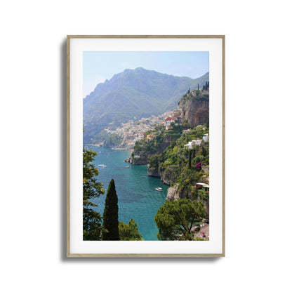 Cliffside Paradise Framed Art