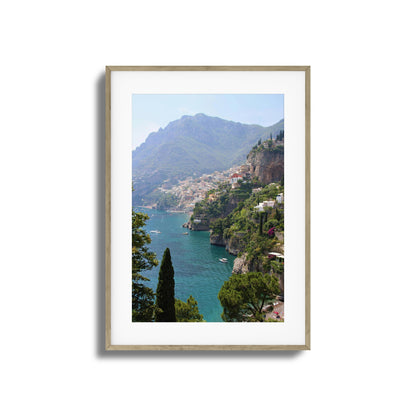Cliffside Paradise Framed Art