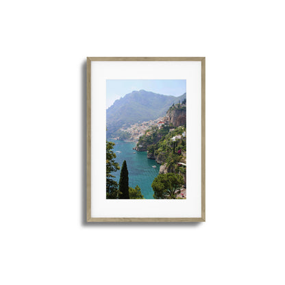 Cliffside Paradise Framed Art