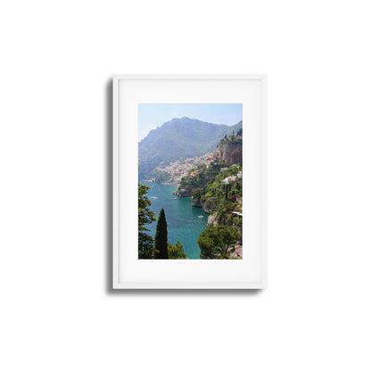 Cliffside Paradise Framed Art